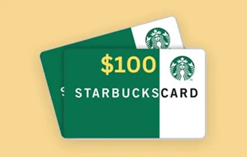 Starbucks gift cards
